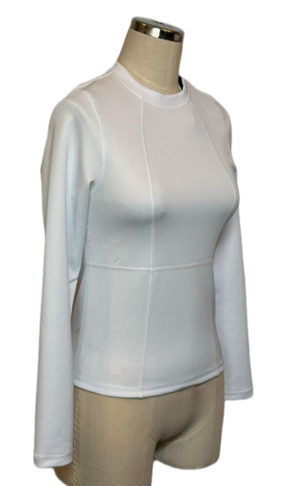 White Long-Sleeve Shirt - Image 5